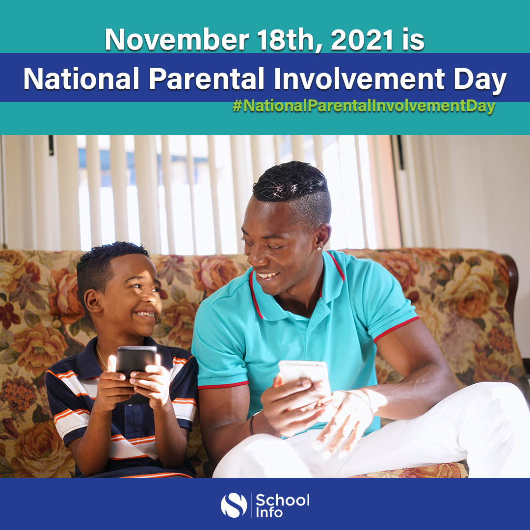 Today is National Parent Involvement Day!